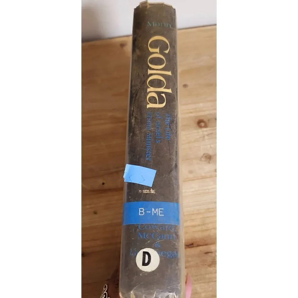 Golda book by Peggy Mann